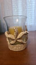 Starfish Votive Candle Holder Never Used Excellent Condition Beige Yellow White picture
