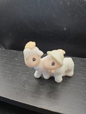 ENESCO Precious Moments Two By Two Goats Figurine 1995 #1636940 picture