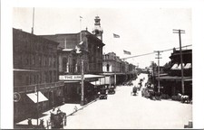 Vintage Chrome Postcard Reproduction Of A RPPC Petaluma California CA c1910 picture