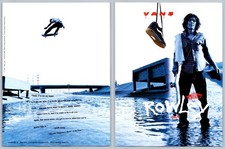 Vans Shoes Rowley XLT Skateboard Geoff Skate 2001 2Page Advertisement picture
