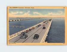Postcard New Causeway Galveston Texas USA picture