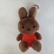Melanie Miffy Official Licensed 8cm Plush Keychain Red Outfit Bunny Bag Charm picture
