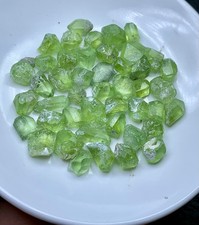 Peridot Terminated clean crystals 100 grams lot from Pakistan, natural peridot  picture