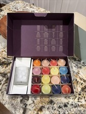 PartyLite 35th ANNIVERSARY Sampler P95084 Lot 16 Votive Candles & Holder NIB HTF picture