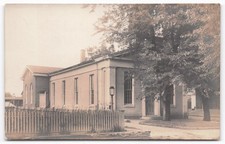 Historic Early 1900s RPPC Courthouse/Church Building Architecture Postcard picture