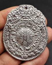 51g Sweden M Iron Meteorite Slice carving gossip shaped pendant picture