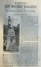 1874 Martinique West Indies St. Pierre Jardin Des Plantes Port De France picture