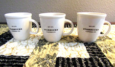 ( 3 ) Starbucks Coffee Co.  30th. Anniversary  ESPRESSO MUGS / 5oz. / 3