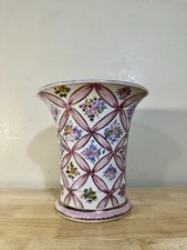 Vintage Andrea by Sadek Vase Pink Floral Rare Model picture