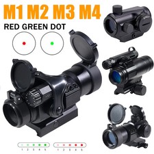 M1 M2 Red Green Dot Sight Scope for 20mm Rail Mount picture