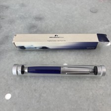 BMW Novelty Wiliams F1 Team Navy blue/Silver Twisted Ballpoint Pen wz/Box Rare picture