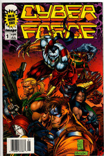CYBERFORCE #1 (1993) Image Comics: Newsstand: VF picture