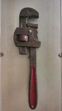 Vtg Antique Henry & Allen #10 Stillson Pipe Wrench 10in Made in USA (c. 1920s)🔧 picture