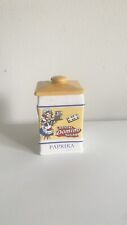 Domino Crystal Sugar Paprika Jar The Country Store Spice Jar 1992 Franklin Mint picture