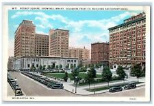 c1940s Rodney Square Library Delaware Trust Company Wilmington Delaware Postcard picture