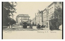 Altenburg Germany Agnesplatz Standard Postcard picture