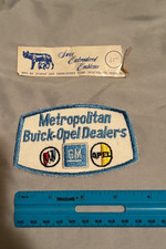 Vintage Metropolitan Buick-Opel Dealers patch - sew on - Buy 3 Get 1 Free picture