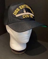 USS Enterprise CVN-65 Official Military Hat by Eagle Crest - BRAND NEW picture