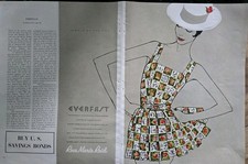 1961 Womens Rose Marie Reid Swimsuit Pleated Skirt Vintage ad picture