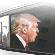 Ride with Trump  Window Sticker + 2 Trump 2024 Decals ..Fast Shipping picture