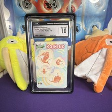 Bandai 1998 Pokémon Sealass Koiking (Magikarp) #19 Japanese Graded picture
