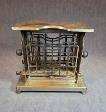 Antique 1920's Torrid Electric 2-Slice Toaster, The Frank E. Wolcott MFG picture