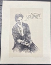 Harry Houdini Magician Cuffed 1874-1926 signed Barry Simon Special Sale picture