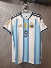 Adidas 2026 Argentina National Team Julian Alvarez Home Jersey Medium Rare picture