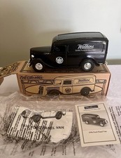 ERTL Collectibles Watkins 1936 Ford Panel Van Coin Bank Die Cast Vehicle 1:25 picture