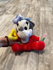 Vintage Disney Applause Baby Minnie Mouse Plush Korea Red Outfit picture