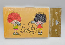Vintage Retro Greetings Inc.  Party Invitations with Envelopes Package of 10 picture