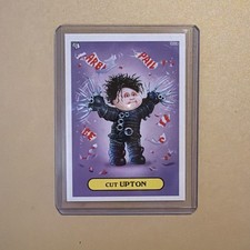 2014 Topps Garbage Pail Kids Series 1 CUT UPTON B8b Card GPK Edward Scissorhands picture
