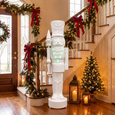 5' Giant Paint-it-Yourself Light-Up LED Nutcracker Christmas Decoration picture