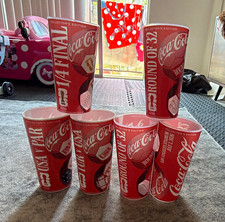 Coca-Cola 2006 FIFA World Cup Germany Collector’s Edition Soda Cups Red/White picture