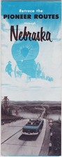 1950's Nebraska Pioneer Routes Tourism Brochure picture