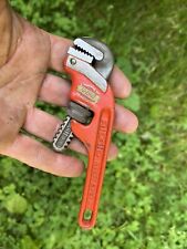 vtg RIDGID Midget 6” Offset Pipe Wrench Tool Model E6 Elyria, OH USA heavy duty picture