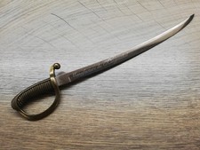 VTG RARE FRENCH KLINGENTHAL SWORD SABER MINIATURE CUT PAPER KNIFE LETTER OPENER picture