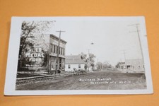 1916 unused RPPC Business District Reedsville Wisconsin Hugo Rahn General Store picture