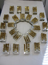 MILITARY BRASS LAUNDRY MARKING PINS SET 480 PINS SAFETY picture