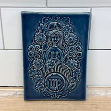 Jie Gantofta Virgo Zodiac 789/2 Wall Plaque Sweden Vintage 1970s picture