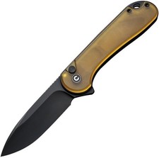 CIVIVI - Elementum II Button Lock Ul - BLACK FINISH NITRO V STEEL BLADE - NIB picture