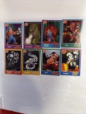 Vintage 1992 Zap Pax NES Trading Cards Lot of 8 Video Game Collectibles picture