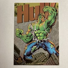 1994 Marvel Cards Universe - Limited Edition - Power Blast - Hulk #5 Silver picture