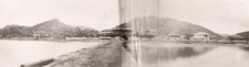 Swatow China Kakchio Coastline Harbor Panorama Colonial Vtg. Photo 19thC. picture