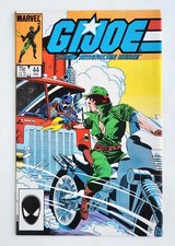 G.I. Joe Real American Hero #44 Marvel 1st App Dr. Mindbender Bazooka 1986 VF/NM picture