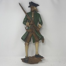 Vintage Sexton Cast Iron Soldier Wall Hanging Minute Man USA 508 ESP-2  picture