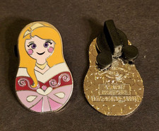 2014 WDW Disney Princess Nesting Doll Mystery Pin - Aurora (only) - New picture