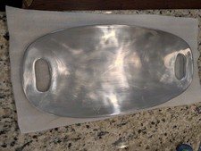 Nambe Serving Tray Alloy 18x9 Nambe Classic 611, Vintage 1992 picture
