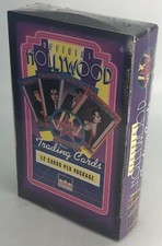 Hollywood Walk of Fame 1991 Starline TV Movie Music Trading Card 36ct Pack Box picture