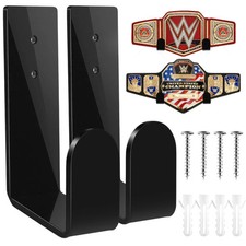 Championship Belt Wall Mount Display Holder Professional Wrestling Title Belt picture